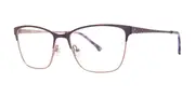 Elliott Ives Lady's Slipper Purple Rain Men's Glasses Gold Size 50 - Private Health Rebate - Blue Light Block Available