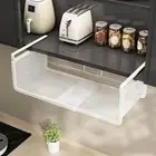 Under Cabinet Shelf Under Shelf Basket for Laundry Room Cupboard Pantry
