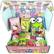 Hello Kitty Snack Box Candy Dagashi Treat 4# Japanese Mystery Crate Sanrio Japan