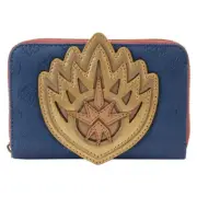 New Licensed Loungefly Guardians of the Galaxy Vol 3 Ravager Badge Zip Wallet