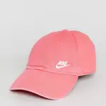 NIKE 玫瑰粉色 老帽