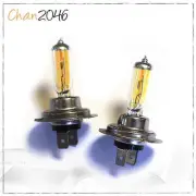H7 DIAMOND YELLOW 100W 3000K HALOGEN LOW BEAM BULBS 00-03 04 05 TOYOTA CELICA GT