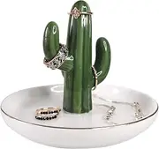 AUTOARK Cactus Ring Holder Jewelry Tray,Desktop Jewelry Display Organizer,Office & Home Decor,Wedding Birthday,AJ-206