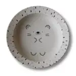 【日本AWASAKA】MOGUMOGU動物系列陶瓷深盤22.5CM ‧ 刺蝟