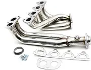 Stainless Steel Piping Header Manifold Exhaust Fit for Ho-n-da Civic 88-00 EG EF EK EM Exhaust Header TT100753 Replacement Parts