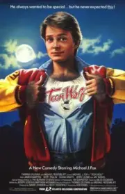 TEEN WOLF Movie POSTER 11 x 17 Michael J. Fox, James Hampton, Scott Paulin, A
