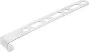 Anneome Fixed Bracket Adjustable Mending Plates Power Supply Holder Ceiling Light Mounting Hardware Power Installation Accessories Intake Pipe Bracket Car Air Intake Silver Aluminum Alloy