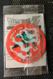Dragon Ball Z DBZ Tazo Dizk - Face-Up Sealed Fluro Garlic Jr Transformed 39/40