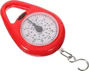 GARVALON Mini Portable Luggage Scale Accurate Hanging Weight Scale for Travel Lightweight Design Convenient Hook for Easy Weighing for Luggage and Fishing Use