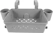 GANAZONO 1Set Detachable Outdoor Pool Storage Basket Stylish Hanging Holder for Pool Supplies Portable Towel Organizer Durable Plastic Design for Elegance and Convenience