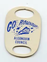 BSA Boy Scouts go roundup Algonquin council Neckerchief Slide