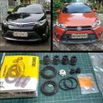 密封剎車套件卡鉗後卡鉗全新 VIOS NEW YARIS 2013-2017