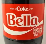 Share A Coke With Bella 2025 Personalized Gift Coca Cola Bottle