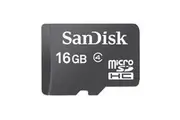 16GB Micro SDHC Class 4 Memory Card - SanDisk