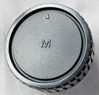 Minolta MD Rear Lens Cap for Manual focus film camera lenses