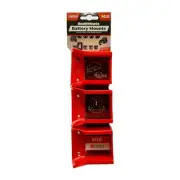 STEALTHMOUNTS Battery Mount Holder for MILWAUKEE M18 - 6 Pack