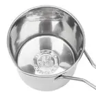 Deep Fryer Pot 304 Stainless Steel Frying Pan Stock Fry Pot With Strainer BX