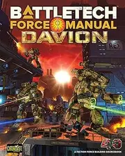 Catalyst Game Labs Battletech Force Manual Davion - Strategy Rolplaying Game Accessory - For 2+ Players and Ages 14+