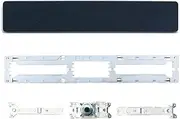 Replacement Spacebar Key Cap and Hinge and Base Gasket for MacBook Pro Retina 13" / 15" Model A1706 A1707 A1708 2016-2017 Year Keyboard Space Bar Key Cap