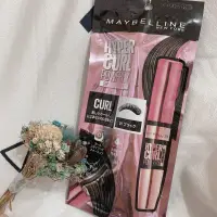 在飛比找蝦皮購物優惠-Maybelline媚比琳定型濃捲風防水睫毛膏