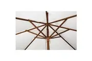 Bolero Square Pulley Umbrella Cream - 2.5m