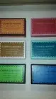 caswell massey patchouli, lime, soap set travel lot of 6
