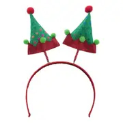 Adult Kids Christmas Xmas Novelty Headband Hat Costume Hair Clip Reindeer Santa