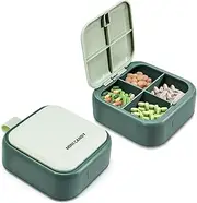 2pcs Travel Daily Pill Organizer, Portable Pill Case for Purse, Small Pill Container for Pocket Purse (Green)