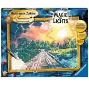 RAVENSBURGER MAGIC OF LIGHT PAINTING BY NUMBER ITEM NR. 28989 NEW