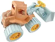 CORHAD Toddler Bulldozer Toy Construction Truck for Boys and Girls Push Back Car Model Engineering Car Set Children's Learning Toy