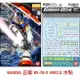 【鋼普拉】現貨 BANDAI 正版 水貼 #60 MG RX-78-2 ver 2.0 鋼彈水貼 模型水貼紙 初鋼專用