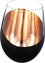 BESTYASH Stemless Cocktail Glass Elegant Wine Glass for Parties Home Office Use Lightweight Portable for Wine Wine Whiskey Drinks