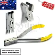 Orthodontic Distal End TC Wire Cutter Ligature Braces Toothed Pliers Flush Cut
