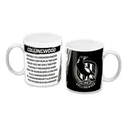 AFL Coffee Mug - Collingwood Magpies - Team Song - Cup