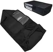 Dust Cover for PS5, Game Console Breathable Protector Anti Scratch Washable Dust Cover Sleeve for Slim Disc and Digital Console, 1680D Oxford Cloth, Easy Access Cable Port