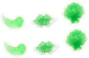 minkissy 6pcs Packs Beauty Eye Pads Cold Lips Bag Reusable Pad Reusable Beads Pad Eye Patch Eye Pads Child Pvc Lip Stickers