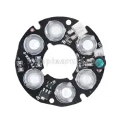 6pcs array White LED IR Leds Infrared Board for CCTV cameras night vision 45mm