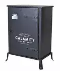 Factory Nightstand Metal Cabinet Black Night Console Night Table Antique Cabinet