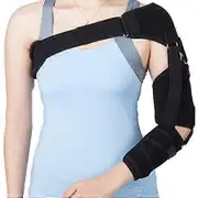 Shoulder Brace Adjustable Shoulder Supports Belt for Stroke Hemiplegia Subluxation Recovery Fits Most Adults