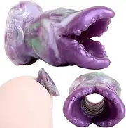 Soft Silicone Hollow Anal Plug Vagina Expansion Monster Dildo Anal Tunnel Anus Expander SM Douche Enema Penis Sleeve Sex Toys for Women Men