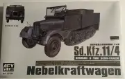 AFV 35051 NEBELKRAFTWAGEN Sd,Kfz.11/4 German 3 Ton Semi-Track 1:35