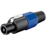 2 Piece Pa Ls Plug 4 Pins Male Pa Speaker Plug