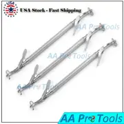 AAPRO: 3 PC Dental Restoring Amalgam Carrier (Large) Surgical Dental Instruments