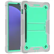 MCC Impact Shockproof Samsung Galaxy Tab S10+ Plus 12.4" Case Cover X820 X826 [Grey+Mint]