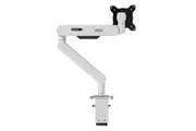 AOC AM406W Mechanical Spring Single Monitor Arm Stand 17-40" - White