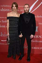 Veronika Heilbrunner Justin O'Shea at the 2015 Fashion Group Inter - Old Photo