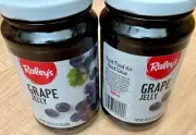 Raley's Concord Grape Jelly 18 Oz Glass Jars, 2 Pack FREE SHIP