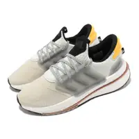 在飛比找ETMall東森購物網優惠-adidas 慢跑鞋 X_Plrboost 米白 黑 黃 男