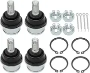 Ball Joint Kit Upper & Lower for Yamaha Rhino 450 660 700 Grizzly 350 400 450 Kodiak 400 450 Big Bear 400 Wolverine 350 450 Bruin 350 OEM# 37S-23549-01-00
