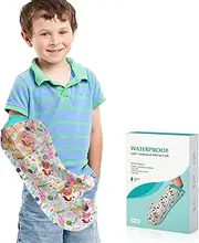 2024 Newest Waterproof Arm Cast Cover for Shower Kids - Reusable Cast Covers, Cast Bag, Cast Sleeve - Watertight Protection for Broken Hands, Fingers, Wrists, Arms